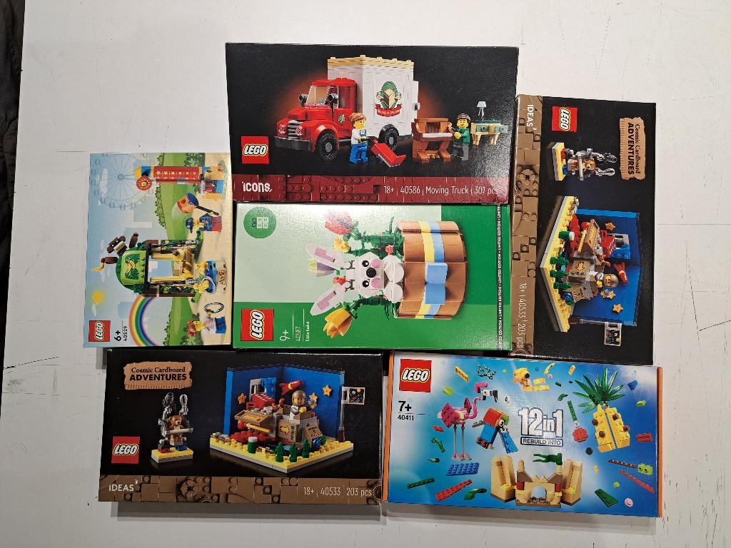 Lego GWP's Verschillende soorten Thema's (New), Ophalen of Verzenden, Nieuw, Complete set, Lego