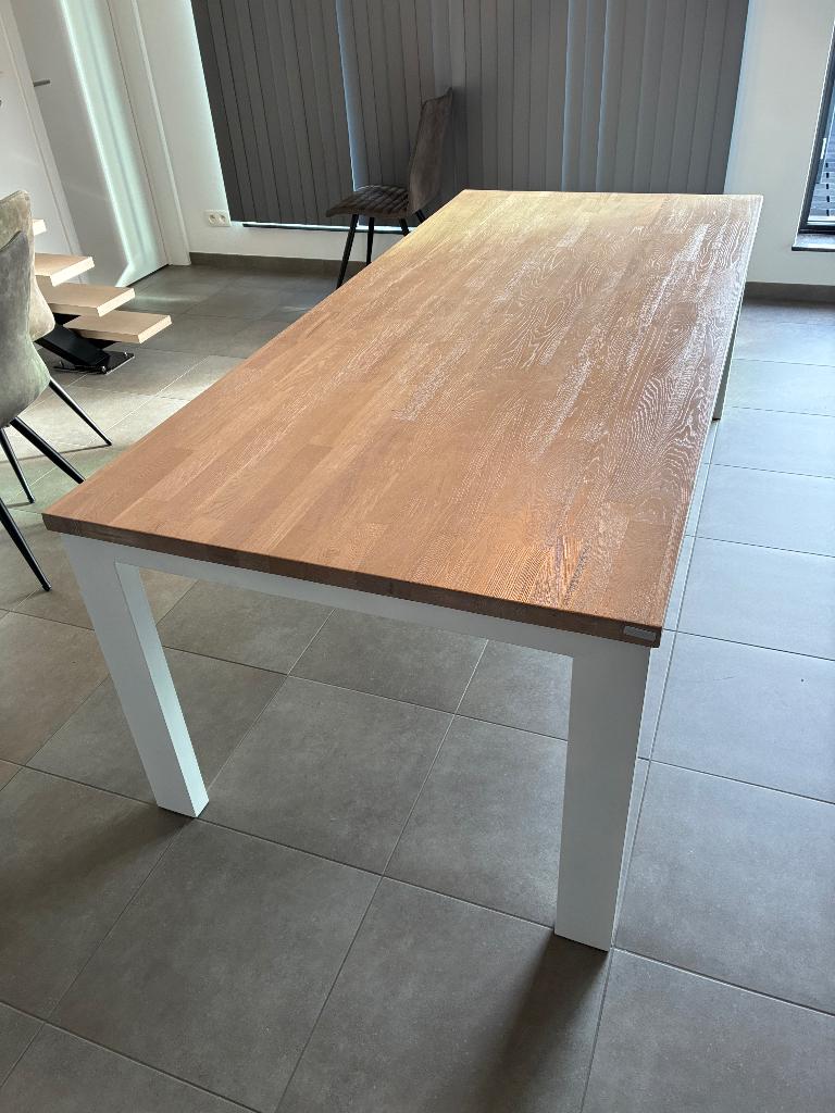 Xooon tafel eetkamer 220x100, Ophalen, 100 tot 150 cm, 200 cm of meer, Zo goed als nieuw