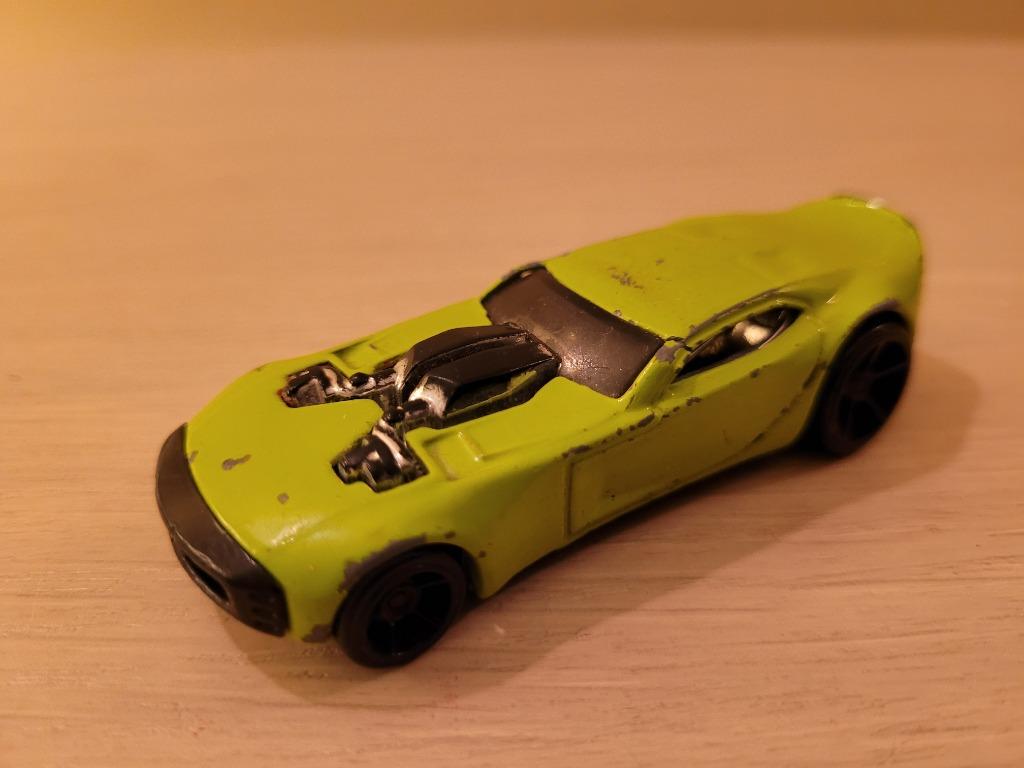 1 kleine groene auto, Ophalen of Verzenden, Zo goed als nieuw, Auto
