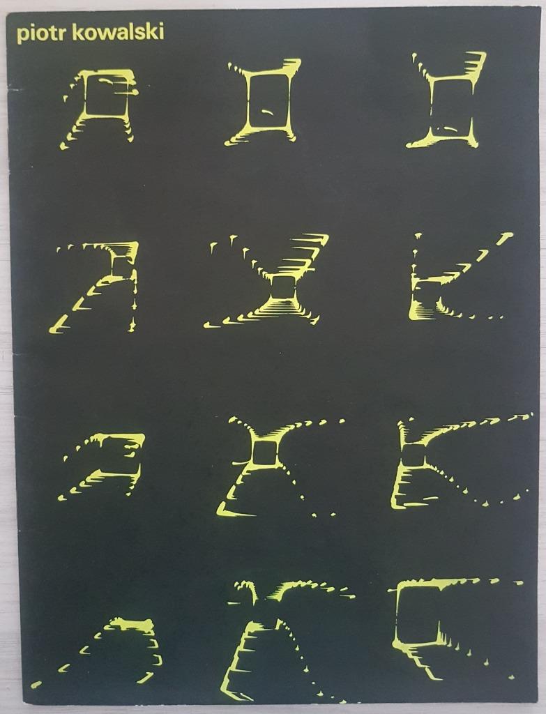 Piotr Kowalski - Stedelijk Museum Amsterdam - 1970, Ophalen of Verzenden, Zo goed als nieuw, E. de Wilde
