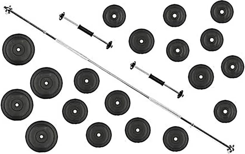 Kit musculation 50kg fitness set, Enlèvement, Utilisé, Bras, Haltère