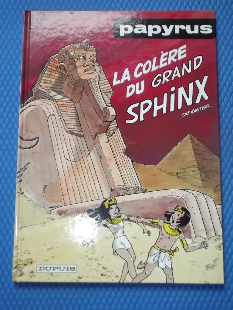 PAPYRUS - 20. La colère du Grand Sphinx / EO, De Gieter, Enlèvement ou Envoi, Une BD, Comme neuf
