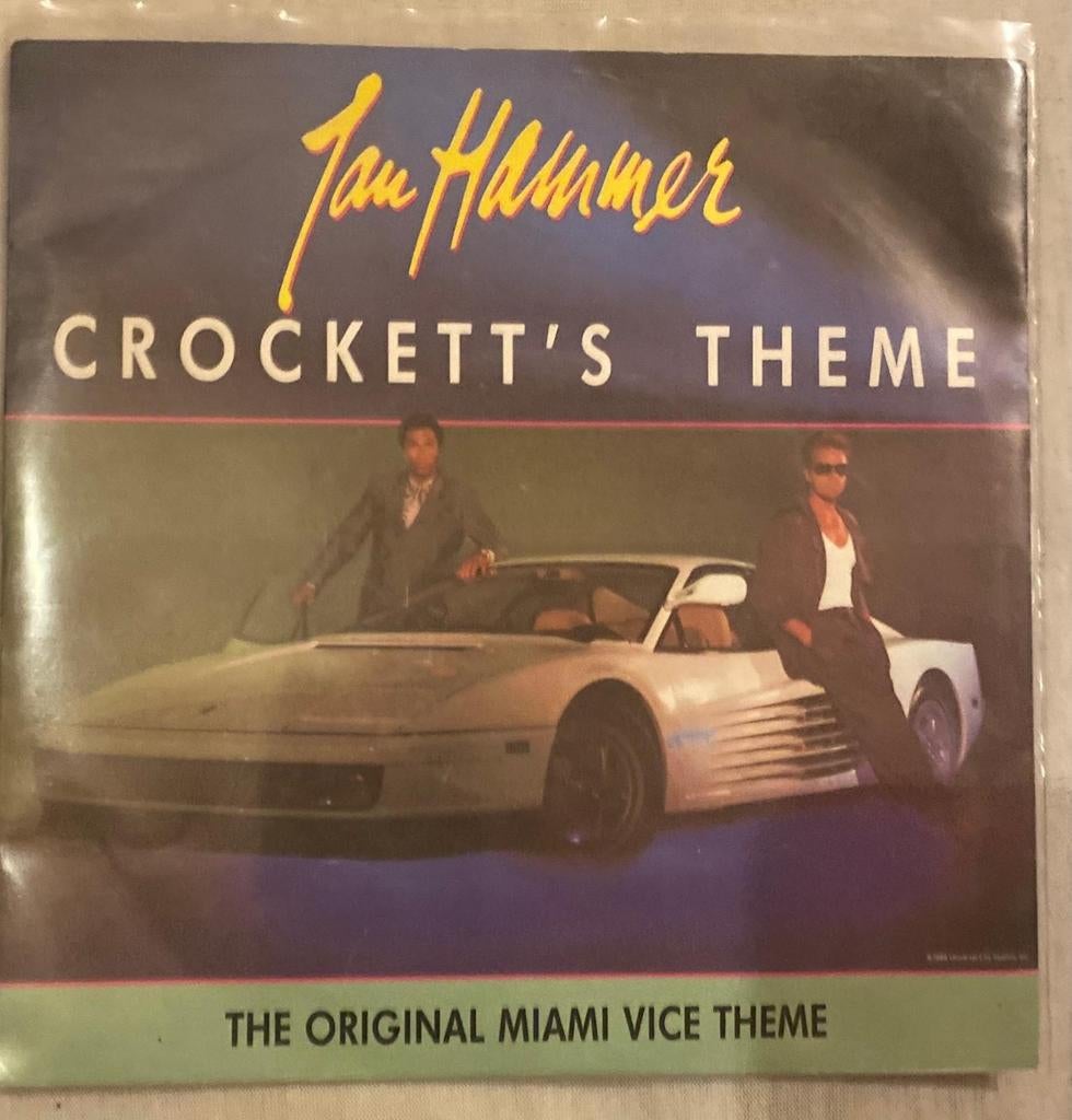 Thème de Jan Hammer Crockett, Enlèvement ou Envoi, Comme neuf