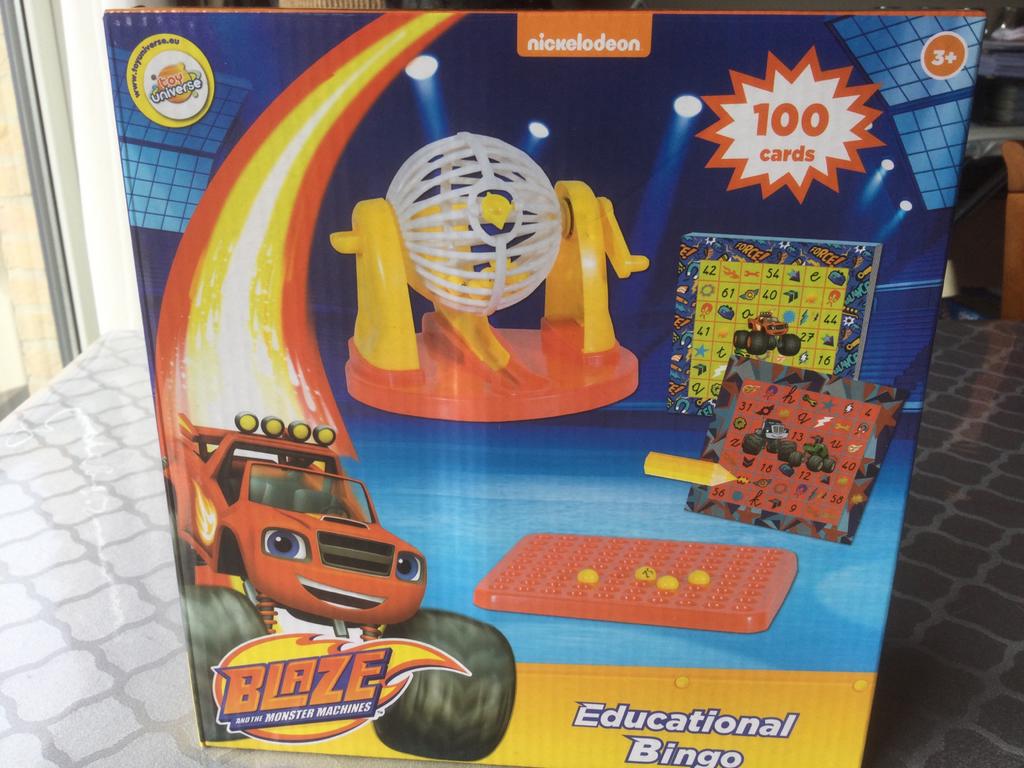 gezelschapsspel educatieve bingo, Ophalen
