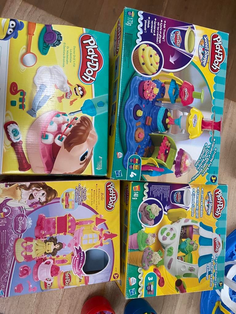 Play-doh sets. Compleet, Enlèvement, Utilisé, Garçon ou Fille