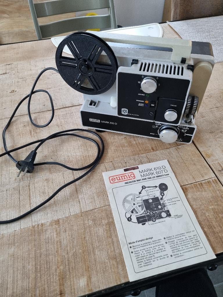 Eumig MARK 610D, Ophalen, 1980 tot heden, Projector