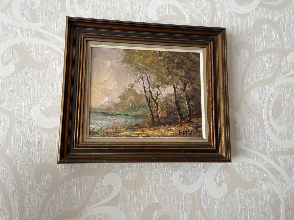2 mooie schilderijen die bij elkaar horen, Antiek en Kunst, Ophalen