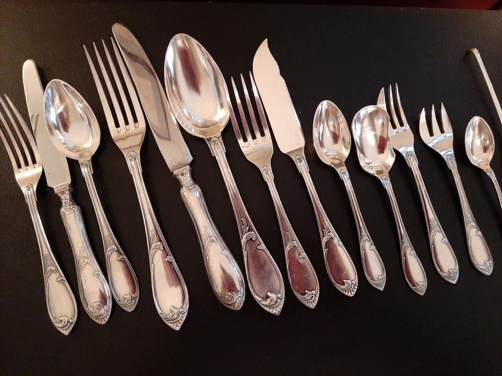 Couverts en métal argenté Wiskemann 179 pièces, Enlèvement