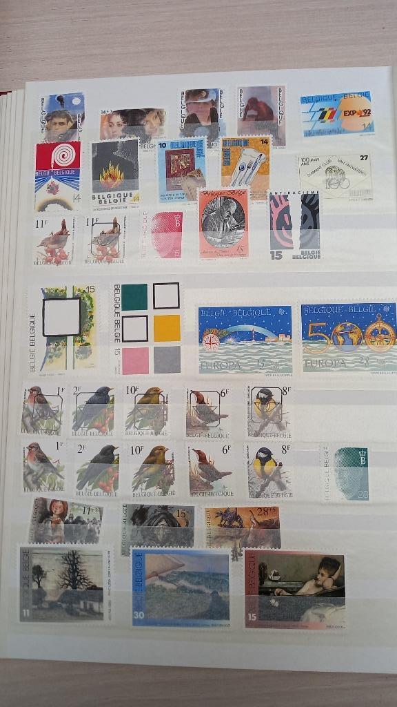 Postzegels België 1992 lot 73, Postzegels en Munten, Postzegels | Europa | België, Orginele gom, Ophalen of Verzenden, Zonder stempel