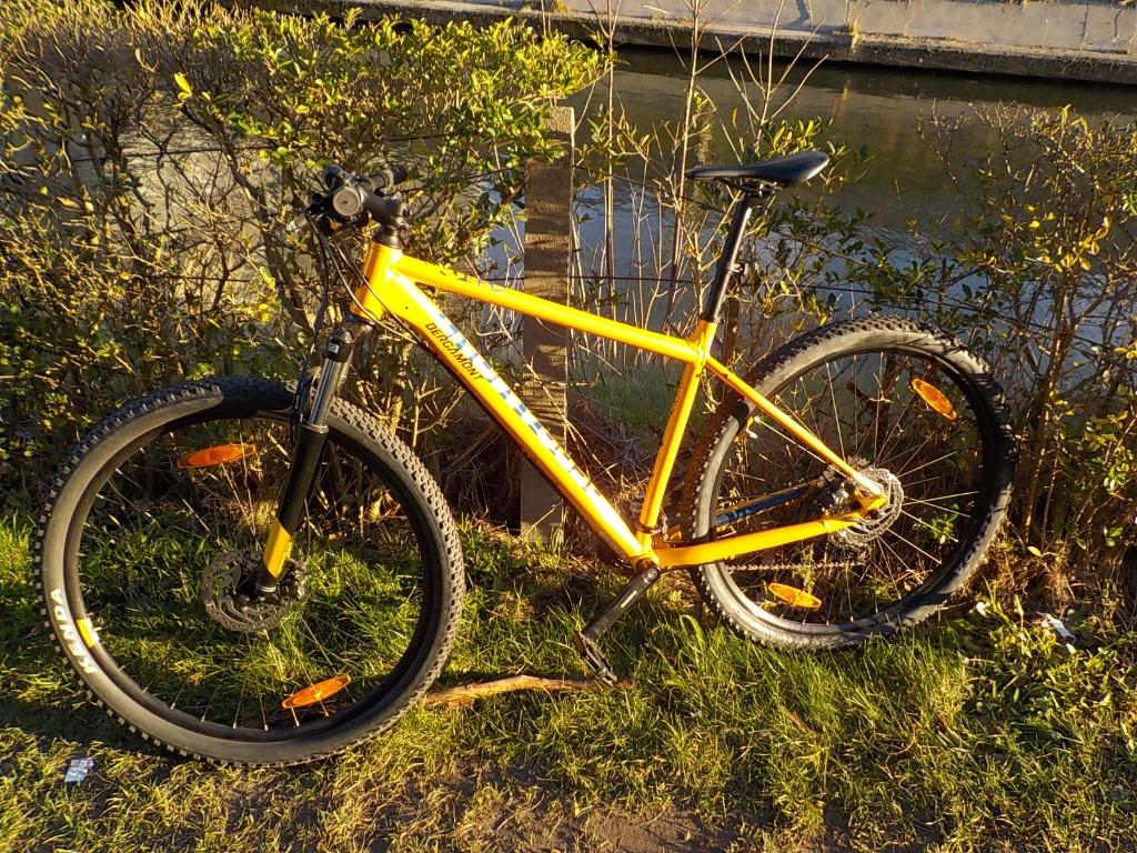 FIETSEN, Fietsen en Brommers, Fietsen | Mountainbikes en ATB, 57 cm of meer, Hardtail, Heren, Zo goed als nieuw