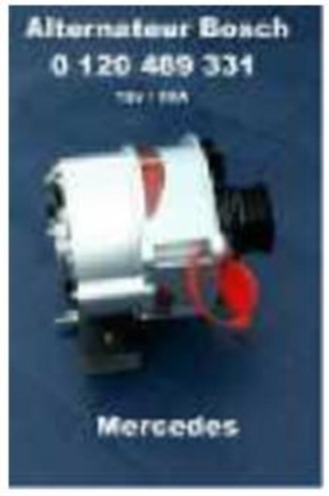 Dynamo Mercedes Bosch 0 120 489 331, Ophalen of Verzenden, Gereviseerd, Mercedes-Benz