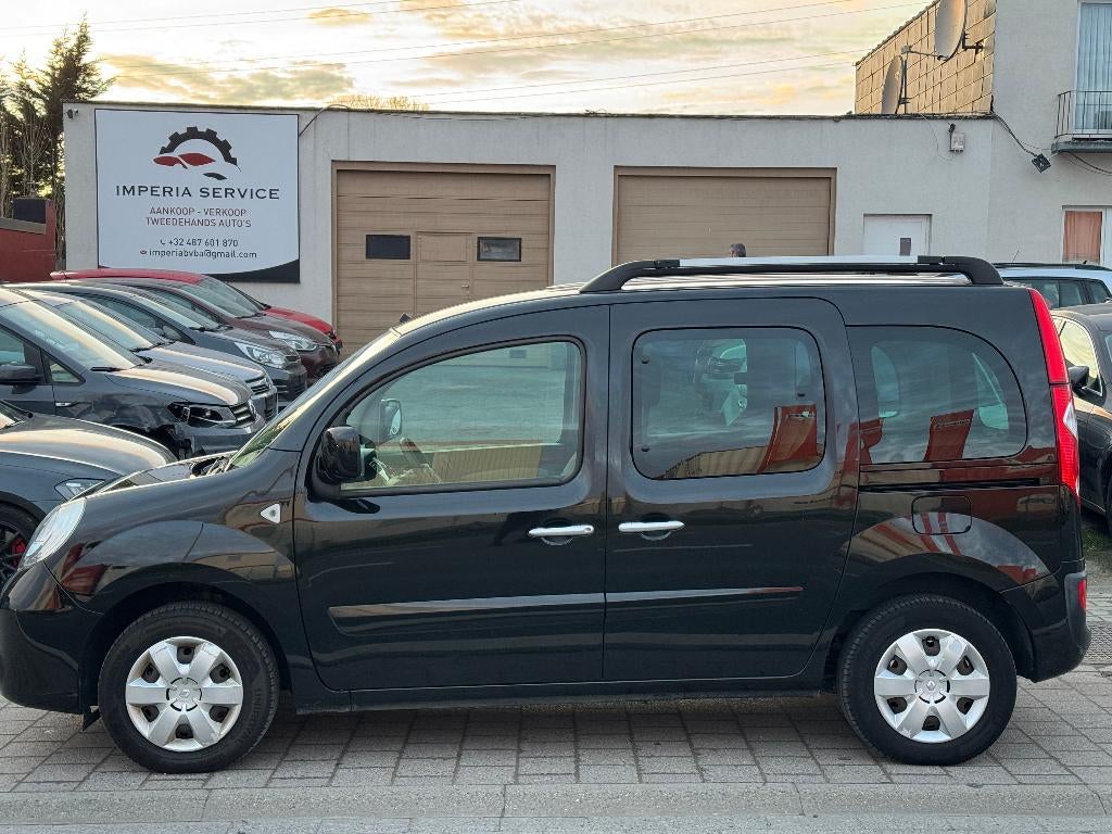 Renault Kangoo 1.6 Benzine 78kw/106pk 150.000 km, Voorwielaandrijving, Euro 5, Beige, Zwart