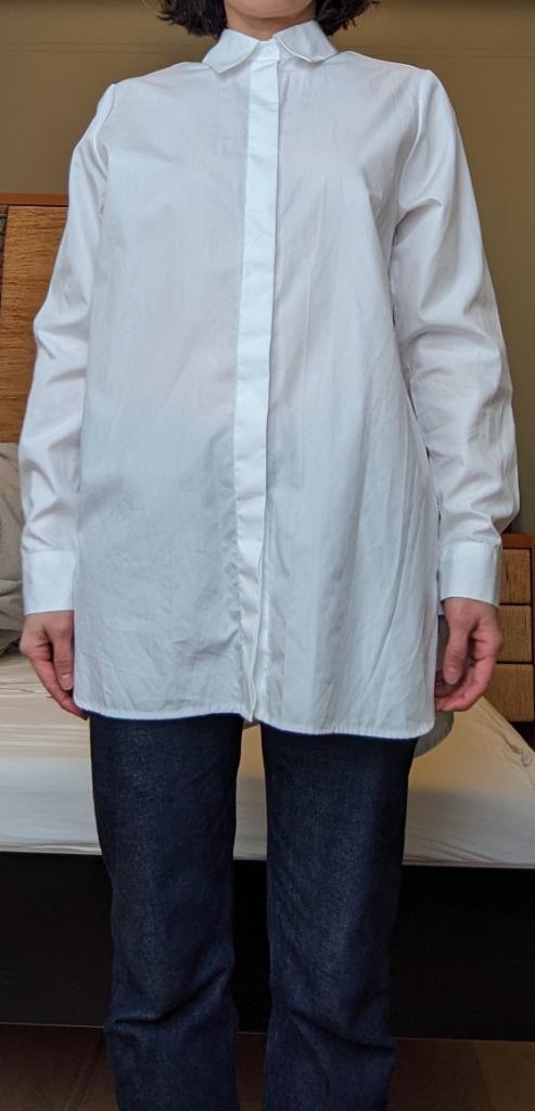 Chemise longue popeline blanche Seidensticker femme taille34, Enlèvement ou Envoi, Comme neuf, Seidensticker, Taille 34 (XS) ou plus petite