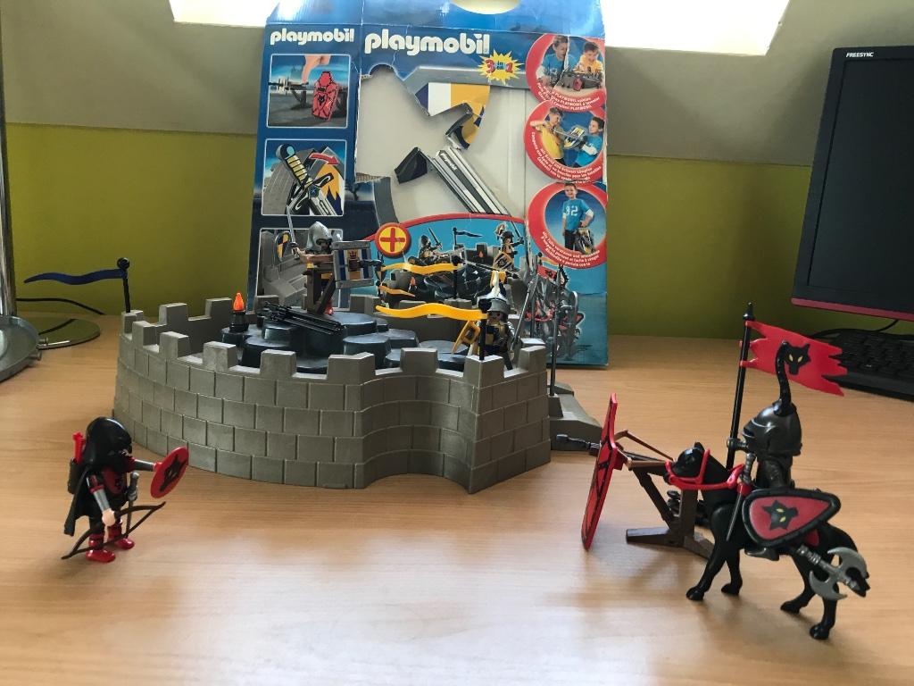 Playmobil 4217 Meeneem burcht met schild en zwaard., Kinderen en Baby's, Speelgoed | Playmobil, Ophalen of Verzenden, Zo goed als nieuw