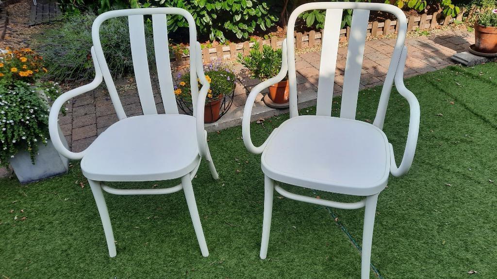 tuinstoelen, Enlèvement, Utilisé, Plastique, Empilable
