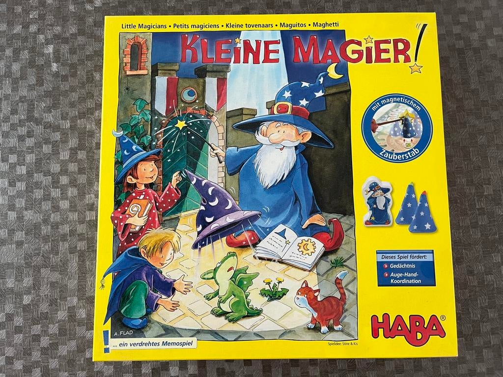 Spel ‘De kleine magiër’ van Haba, Ophalen of Verzenden, Zo goed als nieuw, HABA