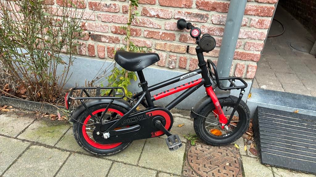 Kinderfiets Loekie 12’’, Fietsen en Brommers, Fietsen | Kinderfietsjes, Ophalen, Zo goed als nieuw