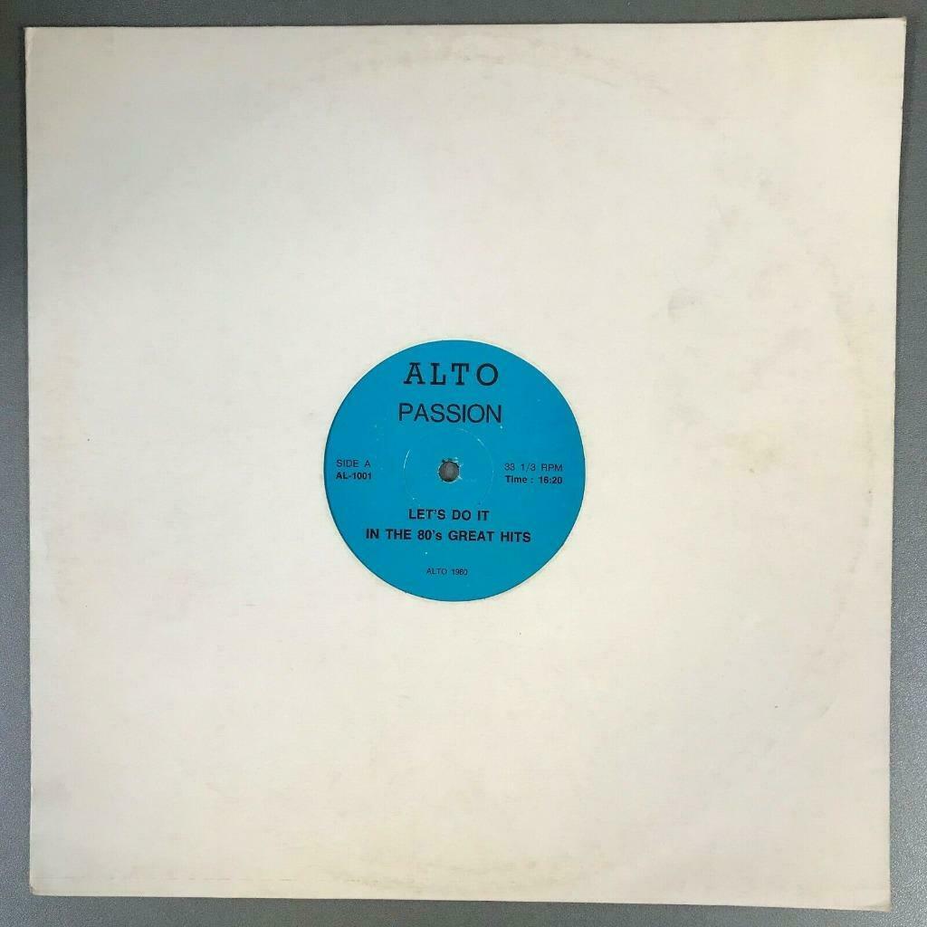 Vinyle de Alto Passion, Ophalen of Verzenden, Gebruikt