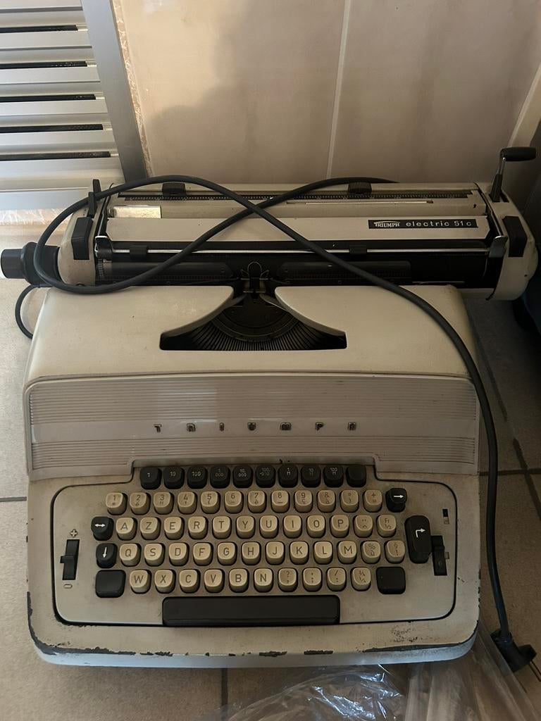 Typemachine Triumph, Diversen, Typemachines, Ophalen, Gebruikt
