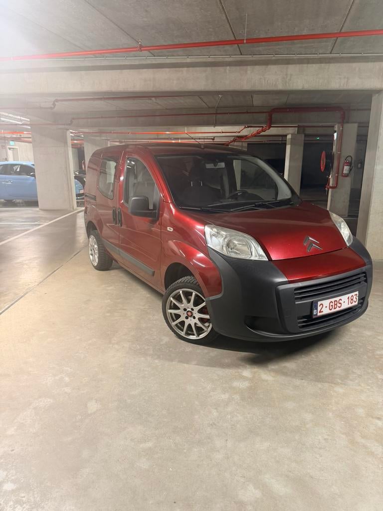 Citroen Nemo 2013 année 1.4 essence, Autos, Rouge, Euro 5, Achat, 4 portes