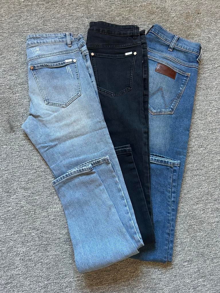 Broeken Balr en Wrangler (Nieuwe prijs!), Ophalen, Blauw