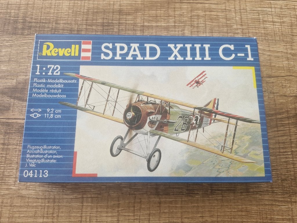 Revell 1/72 SPAD XIII C-1, 1:72 tot 1:144, Revell, Nieuw, Ophalen of Verzenden