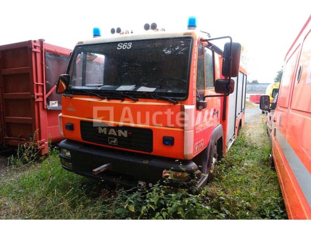 REF:S63 - Camion de désincarcération MAN L71 (2004-56.605, Autos, Achat, Entreprise, Autres carburants, MAN