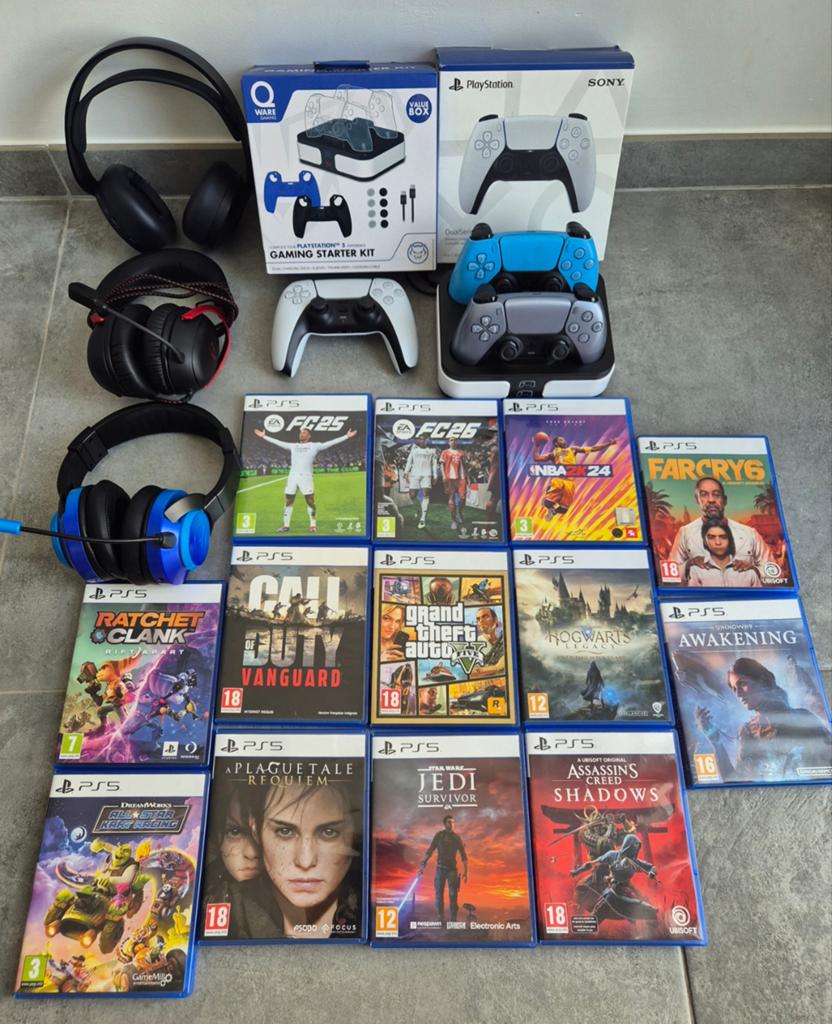 accessoires en games voor ps5, Ophalen of Verzenden, Zo goed als nieuw