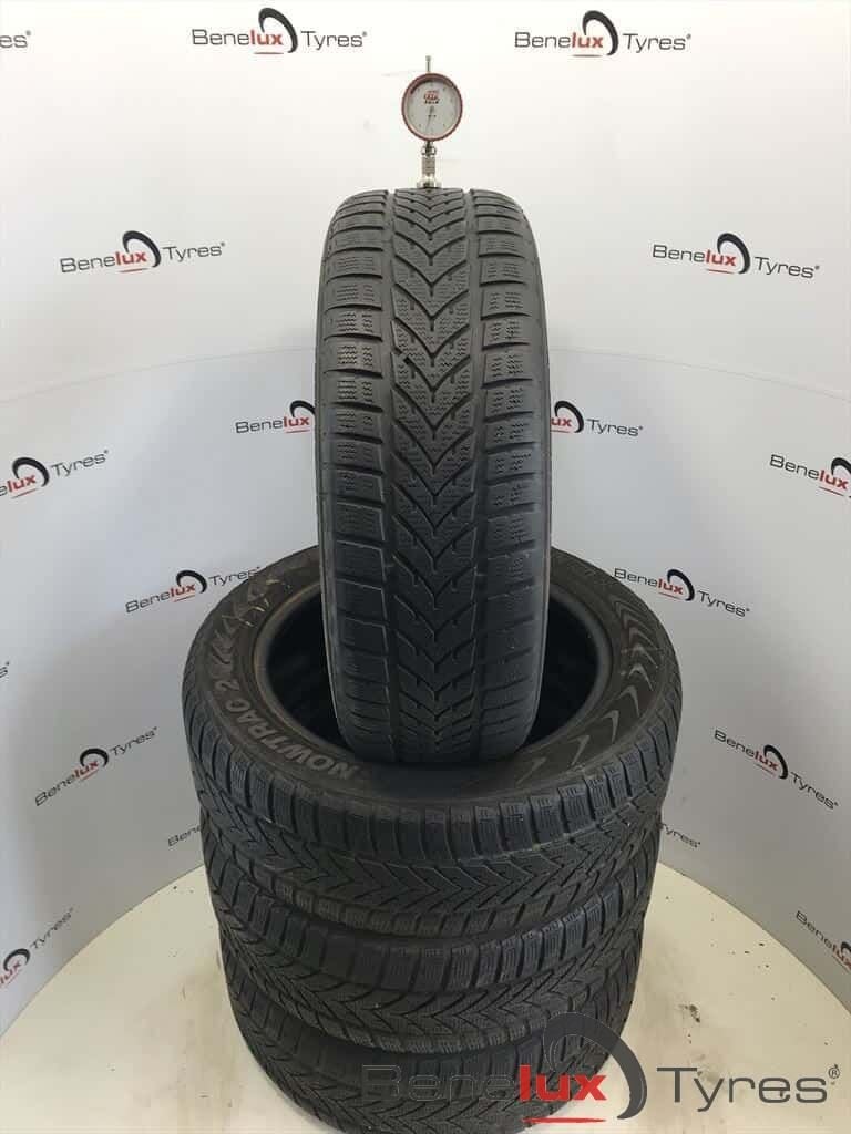 winter 195/55R16 87H Vredestein Snow 2 195/55 R16 195/55/16, Auto-onderdelen, Banden en Velgen, Ophalen, Gebruikt, -, Winterbanden