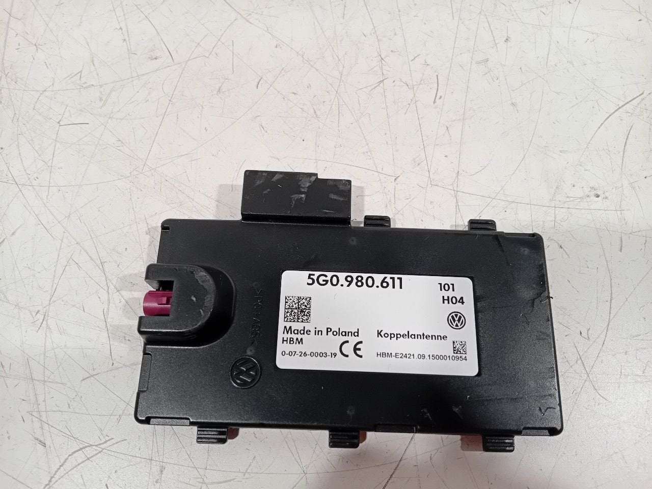 Antenne Volkswagen Passat, Enlèvement ou Envoi, Van der Ven Autorecycling B.V., Onderdelen@venauto.nl, Ettenseweg 76, 4706 PB Roosendaal, The Netherlands