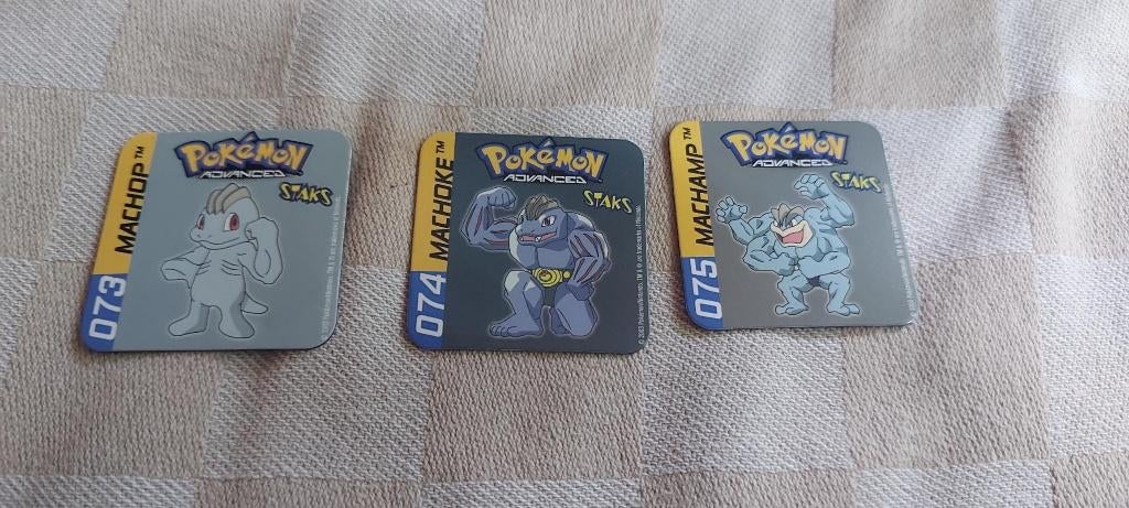 magneten speelgoed pokemon Machop Machoke Machamp 2003, Ophalen of Verzenden, Nieuw