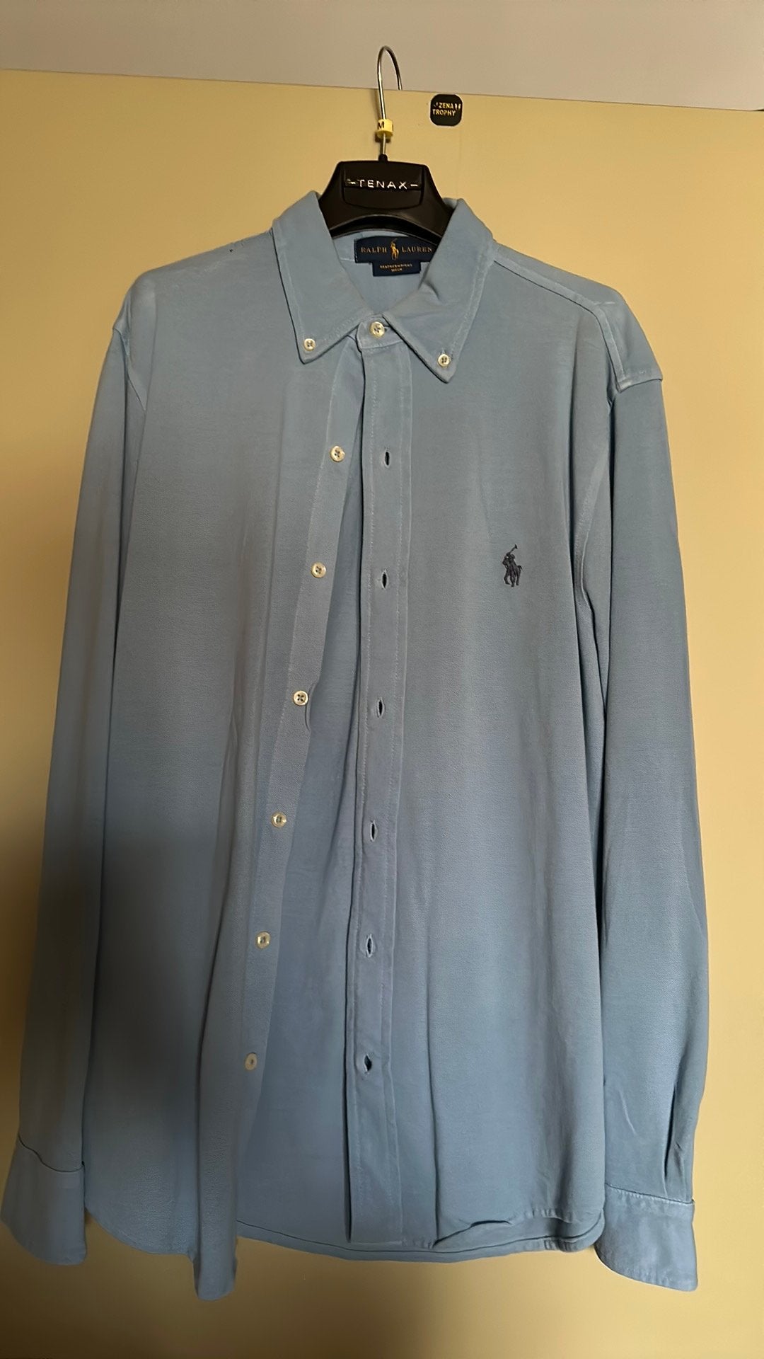 Ralph Lauren hemd, Ophalen, Nieuw, Blauw, Halswijdte 38 (S) of kleiner