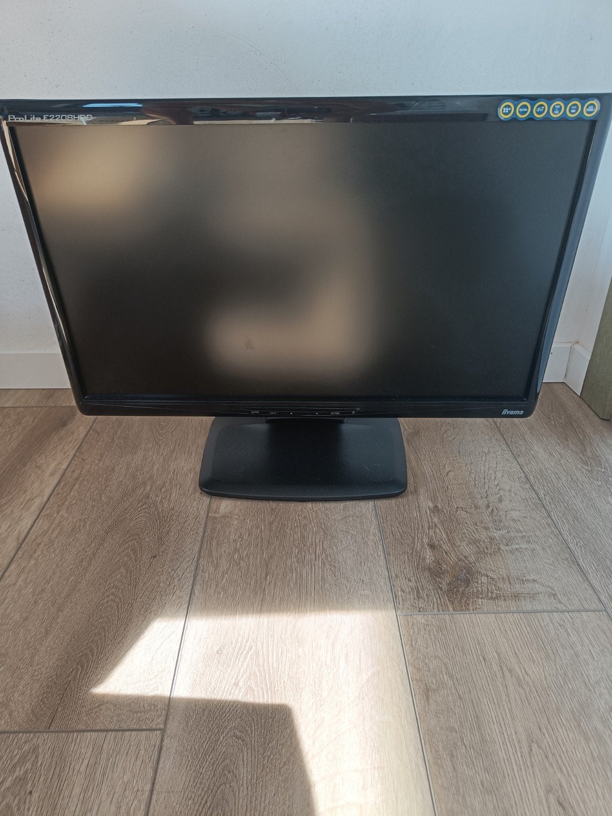 Écran d'ordinateur (Prolite E2208 HDD), Informatique & Logiciels, 3 à 5 ms, Full HD, 60 Hz ou moins, Utilisé