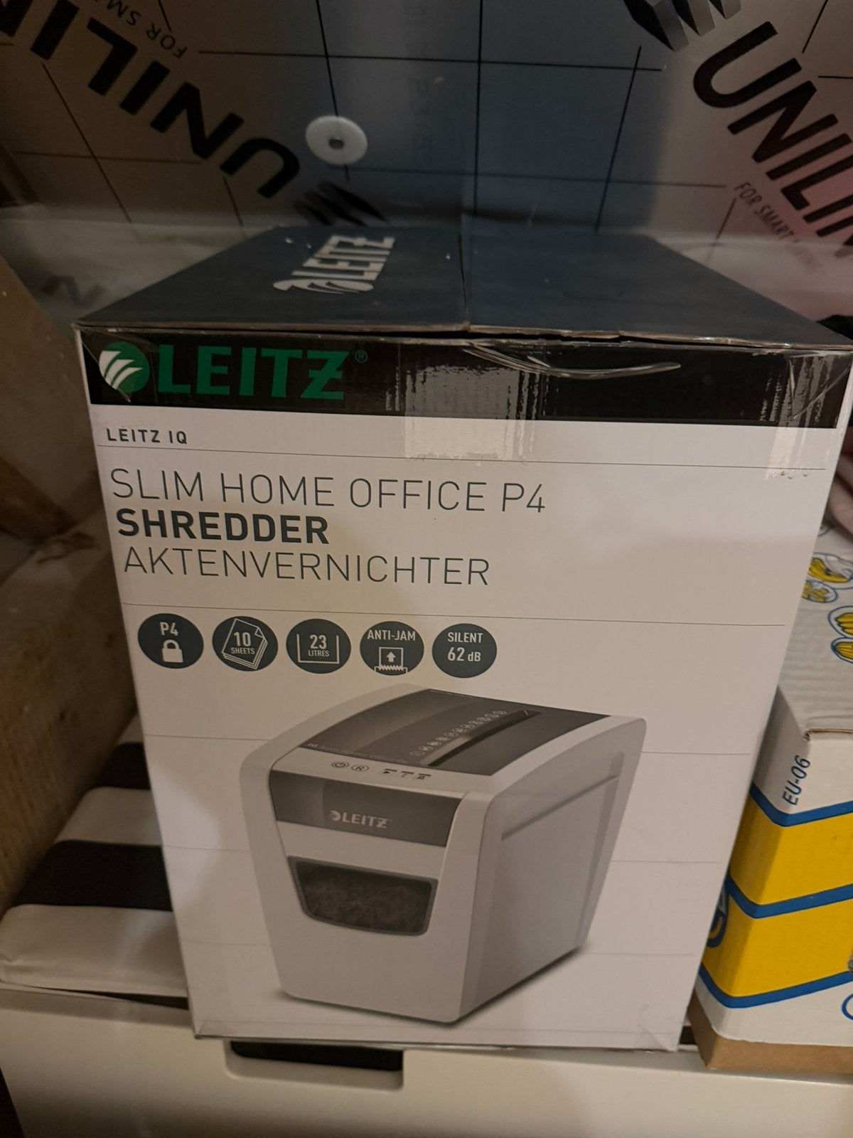 Papierversnipperaar, Ophalen