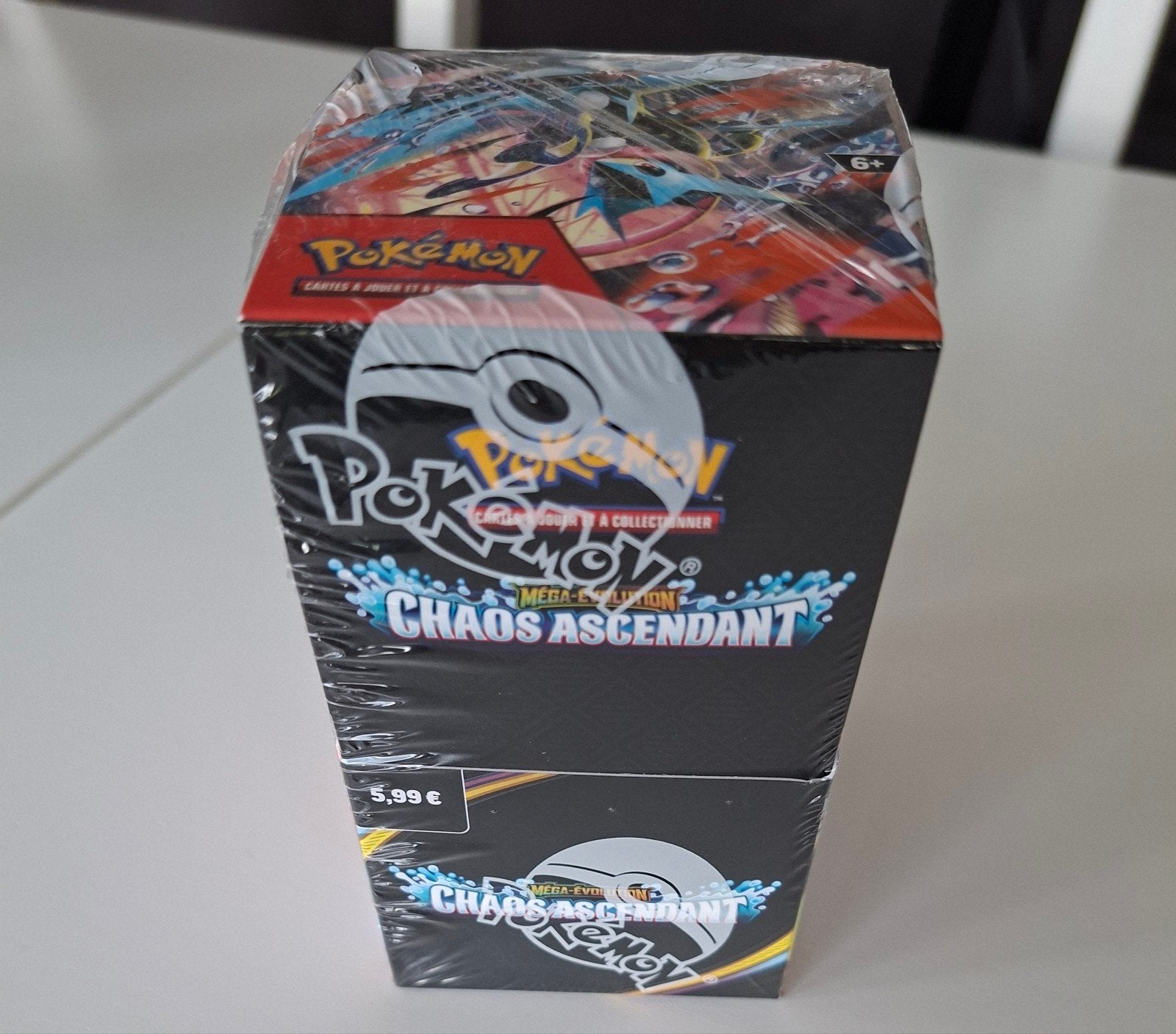 Demi-Display Pokémon Chaos Ascendant (18 Boosters) - Neuf Sc, Enlèvement, Neuf, Booster box, Foil