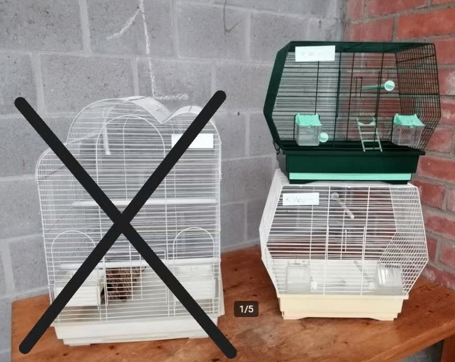 Cages ornementales pour oiseaux, Enlèvement, Comme neuf, Autres matériaux, Cage à oiseaux