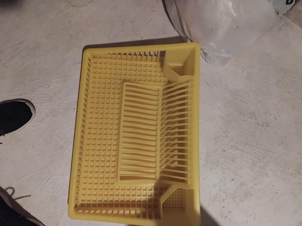 égouttoir de cuisine en plastique, Enlèvement