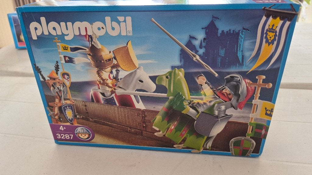 Tournoi Playmobil RiDder 3287, Enlèvement ou Envoi, Comme neuf, Kit complet, Autres types