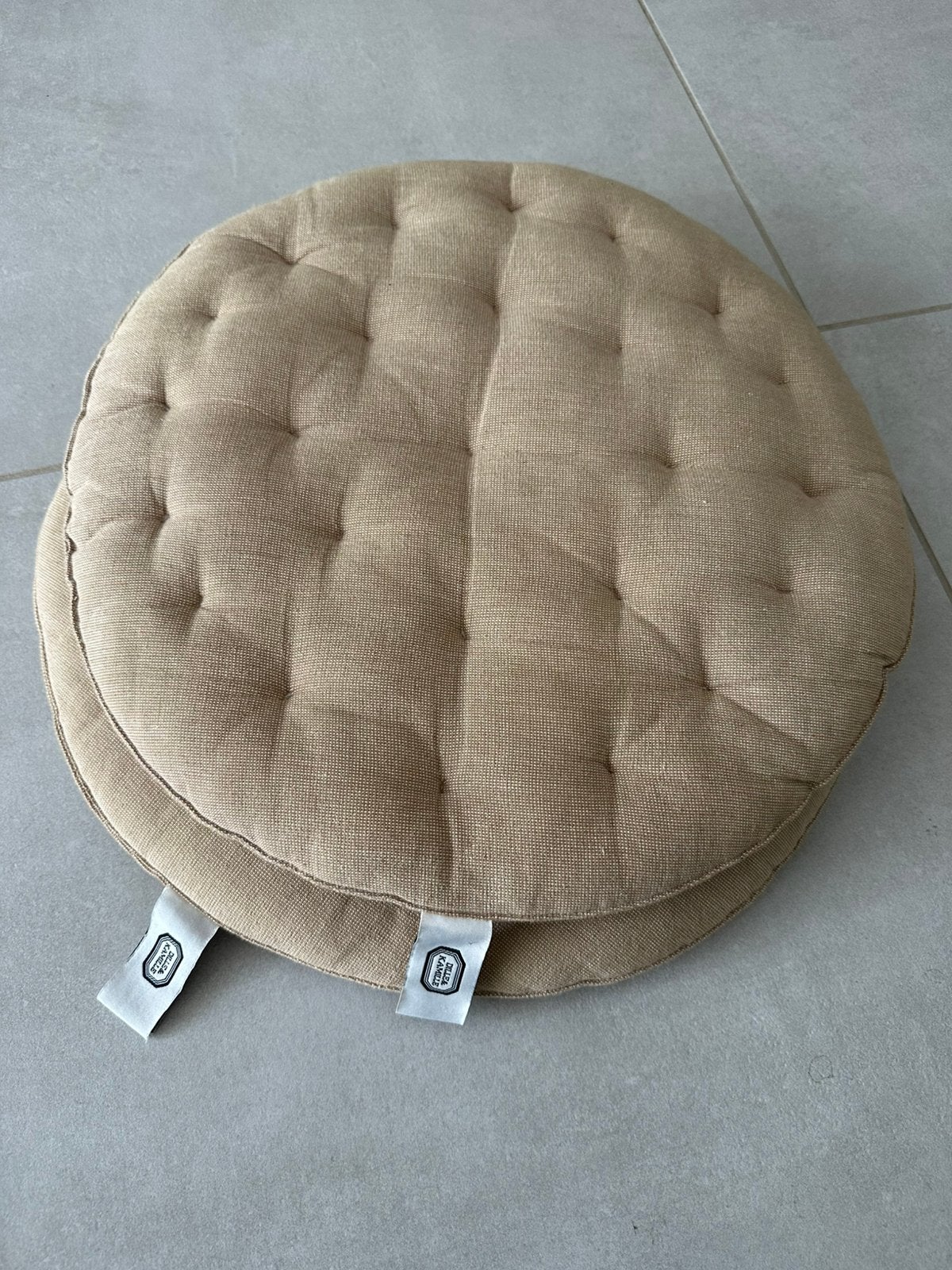 Stoelkussens beige, Ophalen, Overige merken, Gebruikt, Beige