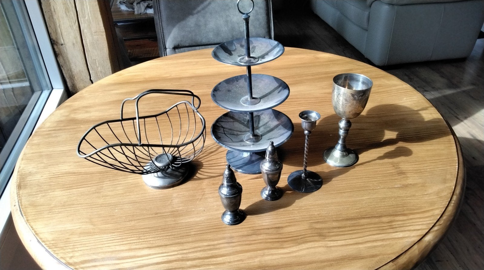 zilver decoratie, Ophalen