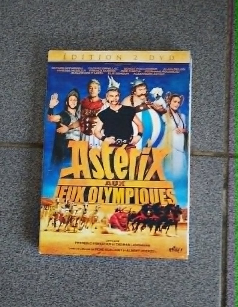 2 DVD edition asterix aux jeux olympique, Ophalen of Verzenden, Zo goed als nieuw