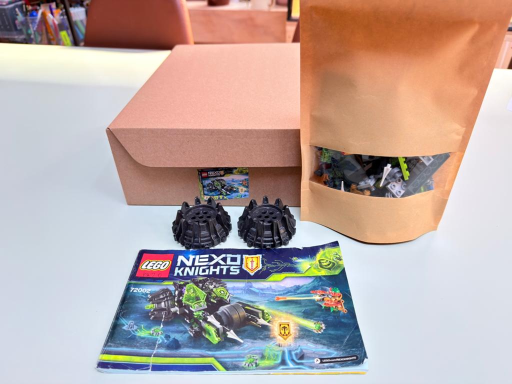 Lego Nexo Knights 72002 - volledig, Gebruikt, Overige thema's, Lego, Ophalen of Verzenden