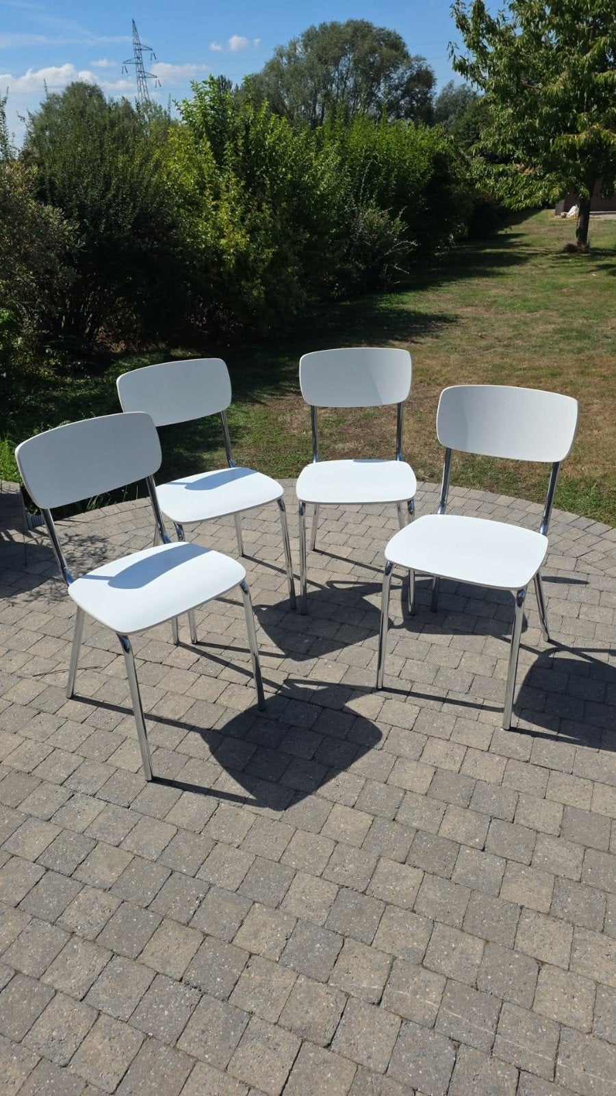Lot de 4 chaises de cuisine en parfait état, Maison & Meubles, Enlèvement