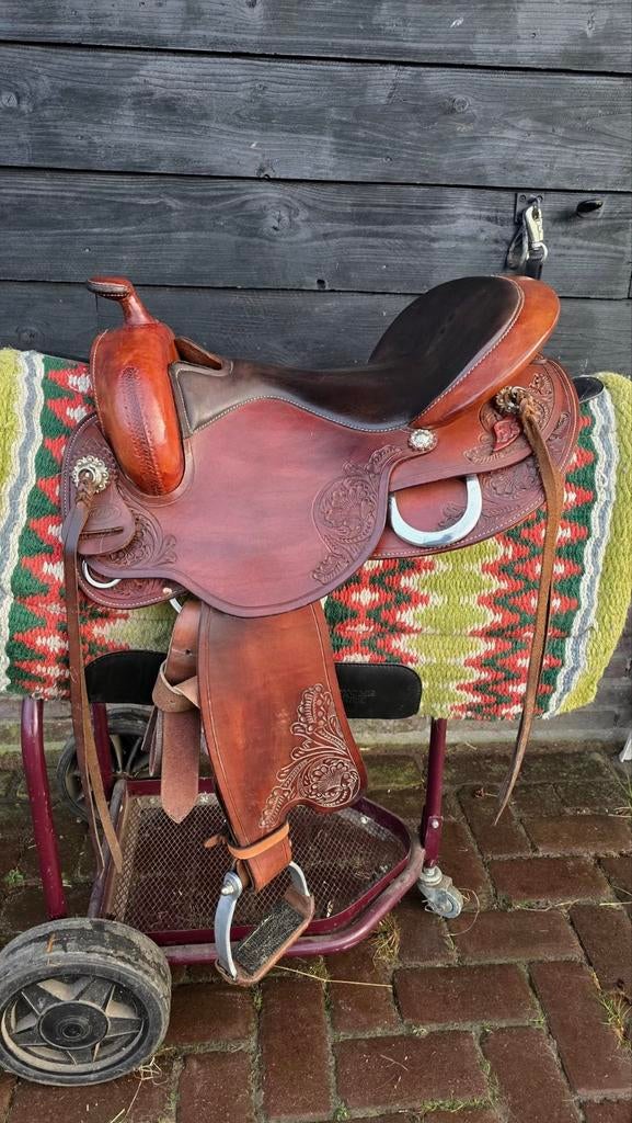 Freemax Cow westernzadel, Dieren en Toebehoren, Ophalen of Verzenden, Gebruikt, Western