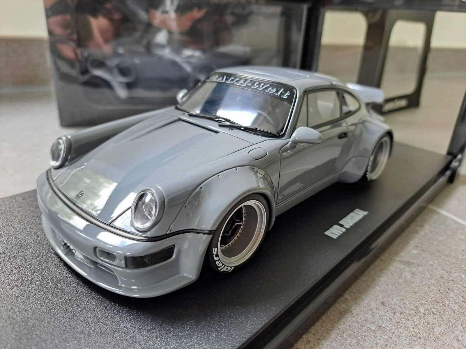 Porsche 911 964 RWB 1/18 GT477 GT Spirit Nieuw, Ophalen of Verzenden, Nieuw, Auto, Overige merken