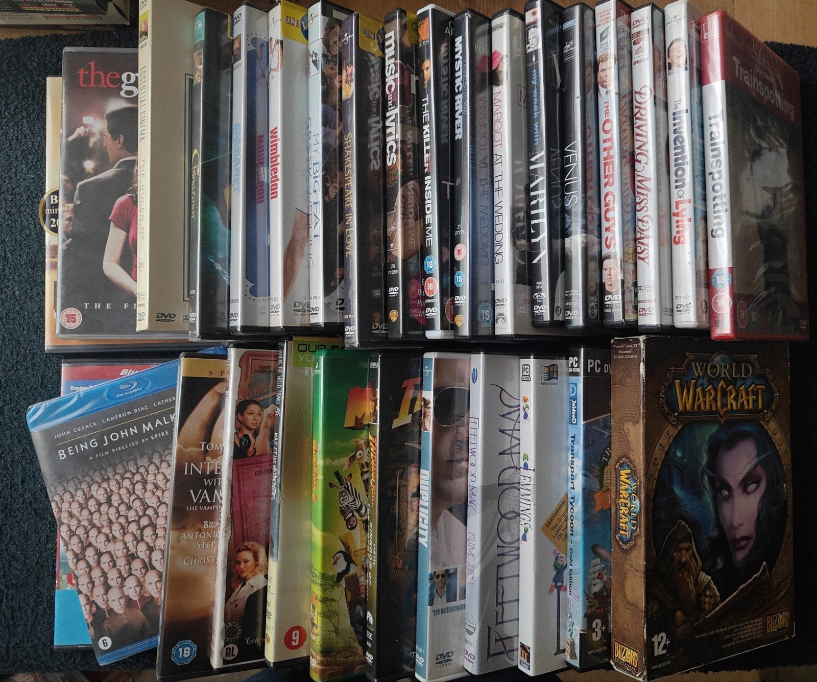 Lot van 30 Dvd's, blu-rays en PC Games, Cd's en Dvd's, Ophalen
