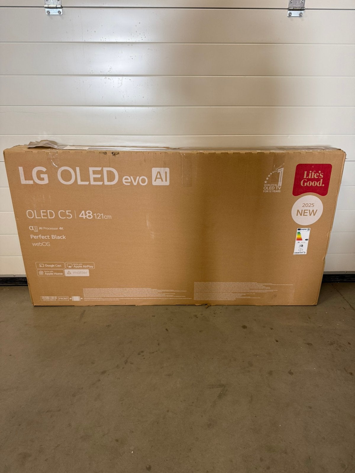 LG 48" OLED EVO C54 4K (2025) Smart TV, Audio, Tv en Foto, Ophalen, Nieuw, 4k (UHD), /