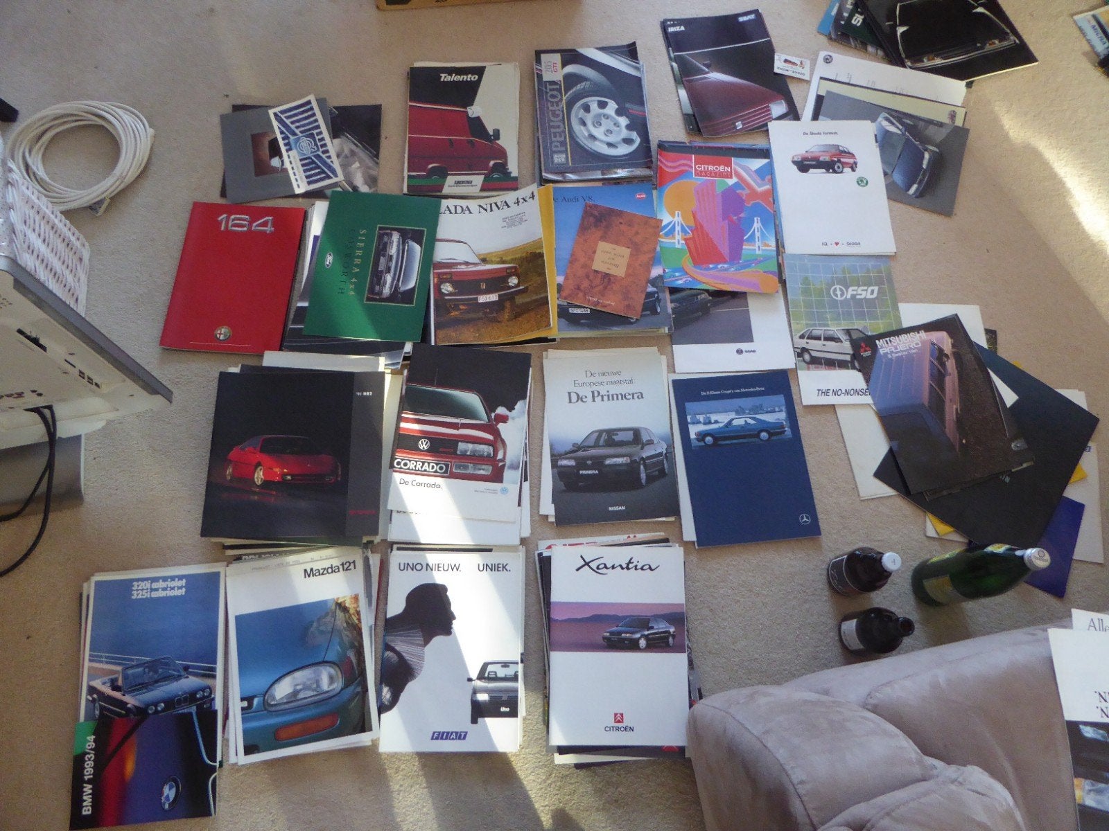 Collectie autobrochures jaren 90, Enlèvement, Alfa Romeo