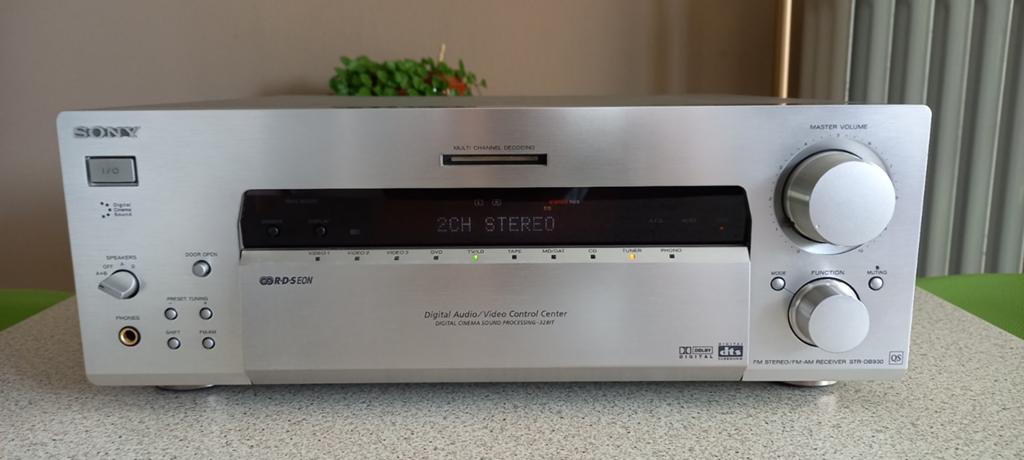 Sony radio versterker uit de Qs reeks, Gebruikt, Ophalen of Verzenden, 60 tot 120 watt, Sony
