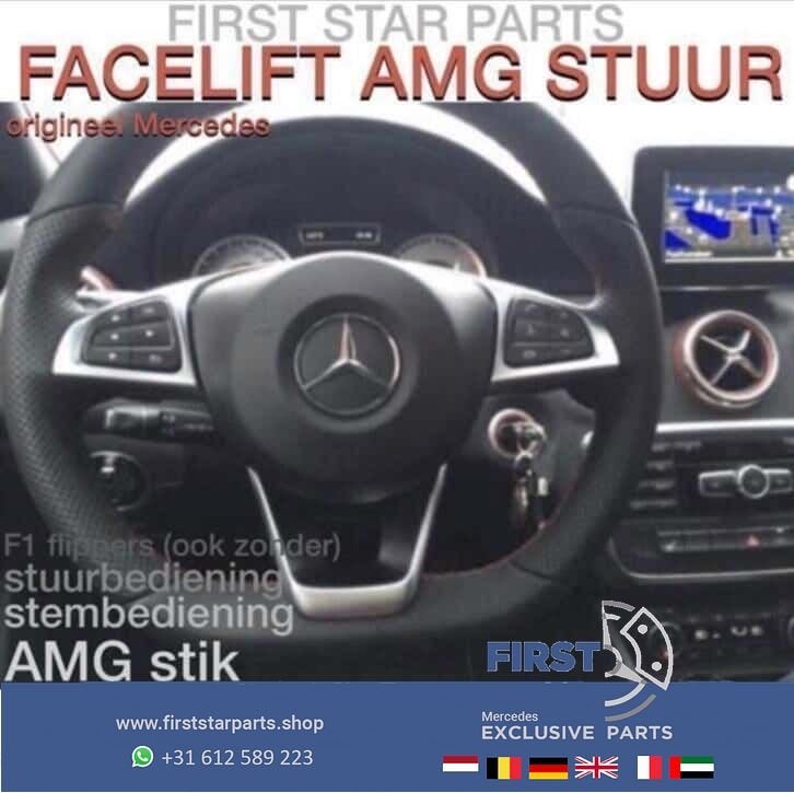 AMG Stuur Mercedes A B C CLA CLS E GLA ML S V Klasse A45 C63, -, Utilisé, -, -